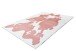 Teppich >Rabbit Animal< in Rosa / Weiß, 100% Polyester - 160x120cm (LxB)