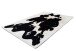 Teppich >Rabbit Animal< in Schwarz / Weiß, 100% Polyester - 230x160cm (LxB)