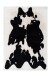 Teppich >Rabbit Animal< in Schwarz / Weiß, 100% Polyester - 230x160cm (LxB)