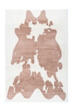 Teppich >Rabbit Animal< in Taupe / Weiß, 100%...