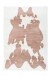Teppich >Rabbit Animal< in Taupe / Weiß, 100% Polyester - 230x160cm (LxB)