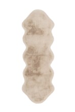 Teppich >Rabbit Double< in Creme, 100% Polyester -...