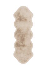 Teppich >Rabbit Double< in Creme, 100% Polyester -...