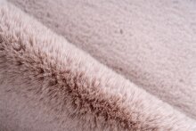 Teppich >Rabbit Double< in Rosa, 100% Polyester - 180x60cm (LxB)