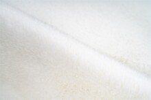 Teppich >Rabbit Double< in Weiß, 100% Polyester - 180x60cm (LxB)