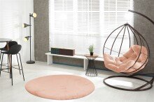 Teppich >Rabbit Light< in Creme, 100% Polyester - 120x120cm (LxB)