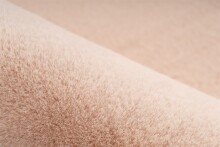 Teppich >Rabbit Light< in Creme, 100% Polyester - 160x160cm (LxB)