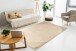 Teppich >Rabbit Light< in Elfenbein, 100% Polyester - 170x120cm (LxB)