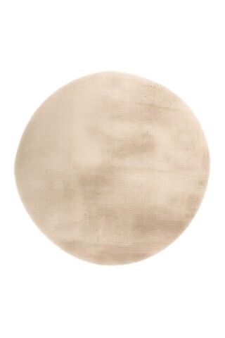 Teppich >Rabbit Light< in Elfenbein, 100% Polyester - 160x160cm (LxB)