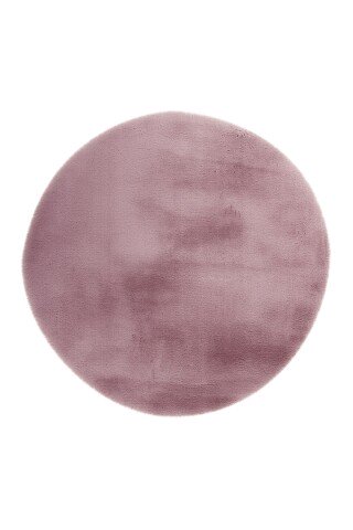 Teppich >Rabbit Light< in Rosa, 100% Polyester - 120x120cm (LxB)