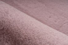 Teppich >Rabbit Light< in Rosa, 100% Polyester - 120x120cm (LxB)