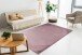 Teppich >Rabbit Light< in Rosa, 100% Polyester - 170x120cm (LxB)