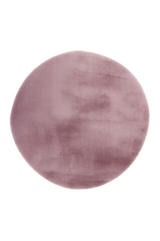 Teppich >Rabbit Light< in Rosa, 100% Polyester - 160x160cm (LxB)