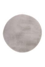 Teppich >Rabbit Light< in Silber, 100% Polyester -...