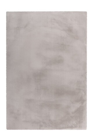 Teppich >Rabbit Light< in Silber, 100% Polyester - 290x200cm (LxB)