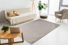 Teppich >Rabbit Light< in Silber, 100% Polyester - 290x200cm (LxB)