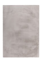 Teppich >Rabbit Light< in Silber, 100% Polyester -...