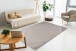 Teppich >Rabbit Light< in Silber, 100% Polyester - 150x80cm (LxB)