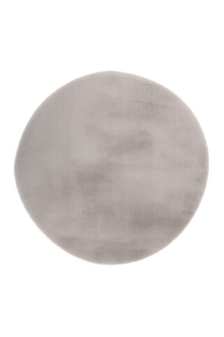Teppich >Rabbit Light< in Silber, 100% Polyester - 160x160cm (LxB)