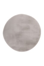 Teppich >Rabbit Light< in Silber, 100% Polyester -...