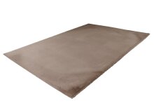Teppich >Rabbit Light< in Taupe, 100% Polyester - 170x120cm (LxB)