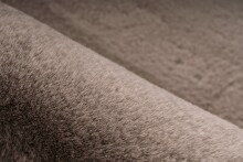 Teppich >Rabbit Light< in Taupe, 100% Polyester - 160x160cm (LxB)
