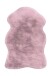 Teppich >Rabbit Light< in Rosa, 100% Polyester - 90x60cm (LxB)