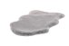 Teppich >Rabbit Light< in Silber, 100% Polyester - 90x60cm (LxB)