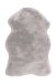 Teppich >Rabbit Light< in Silber, 100% Polyester - 90x60cm (LxB)