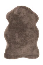 Teppich >Rabbit Light< in Taupe, 100% Polyester -...