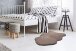 Teppich >Rabbit Light< in Taupe, 100% Polyester - 90x60cm (LxB)