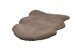Teppich >Rabbit Light< in Taupe, 100% Polyester - 90x60cm (LxB)