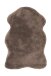 Teppich >Rabbit Light< in Taupe, 100% Polyester - 90x60cm (LxB)