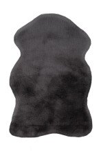 Teppich >Rabbit Sheepskin< in Anthrazit, 100%...