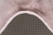 Teppich >Rabbit Sheepskin< in Rosa, 100% Polyester - 90x60cm (LxB)