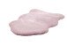 Teppich >Rabbit Sheepskin< in Rosa, 100% Polyester - 90x60cm (LxB)