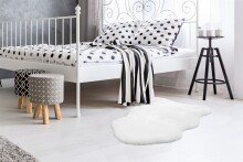 Teppich >Rabbit Sheepskin< in Weiß, 100%...