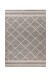 Teppich >Rhombus< in Braun / Beige, 100% Polypropylen - 170x120cm (LxB)