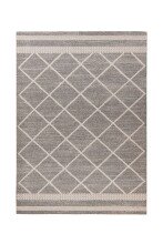 Teppich >Rhombus< in Braun / Beige, 100%...