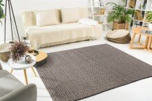 Teppich >Robbie< in Braun, 100% Wolle - 290x200cm (LxB)