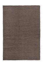 Teppich >Robbie< in Taupe, 100% Wolle - 170x120cm...