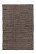 Teppich >Robbie< in Taupe, 100% Wolle - 150x80cm (LxB)