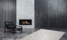 Teppich >Rocket< in Grau / Silber, 100% Leder -...