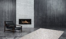 Teppich >Rocket< in Grau / Silber, 100% Leder - 150x80cm (LxB)