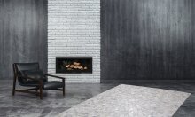 Teppich >Rocket< in Grau / Silber, 100% Leder - 230x160cm (LxB)