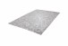 Teppich >Rocket< in Grau / Silber, 100% Leder - 150x80cm (LxB)