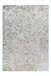 Teppich >Rocket< in Grau / Silber, 100% Leder - 150x80cm (LxB)