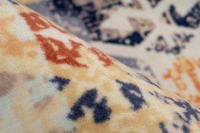 Teppich >Saphira< in Beige, 100% Polyester - 150x80cm (LxB)