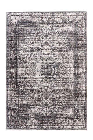 Teppich >Saphira< in Grau, 100% Polyester - 170x120cm (LxB)