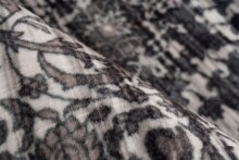 Teppich >Saphira< in Grau, 100% Polyester - 290x200cm (LxB)